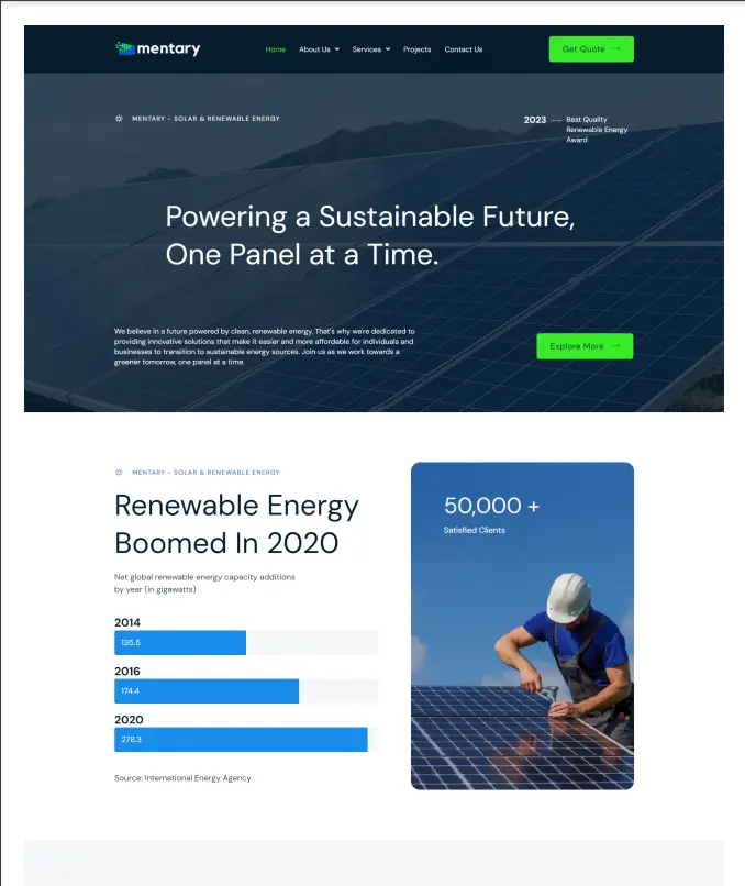 Mentary Solar Solutions